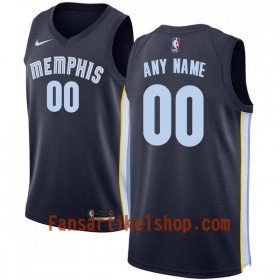 NBA Memphis Grizzlies Trikot Benutzerdefinierte Nike 2017-18 marineblau Swingman - Herren
